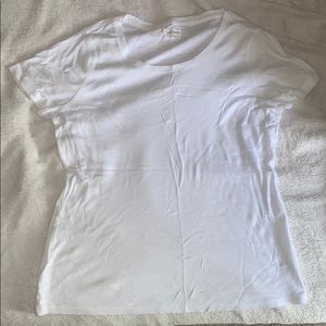 Bright white T-shirt
